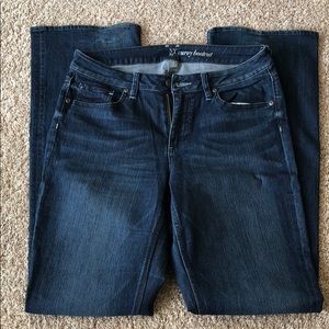 NY&Co Jeans Curvy Bootcut Size 8 Tall